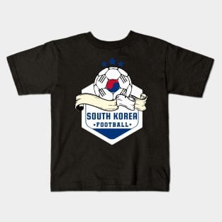 South Korea Football Kids T-Shirt